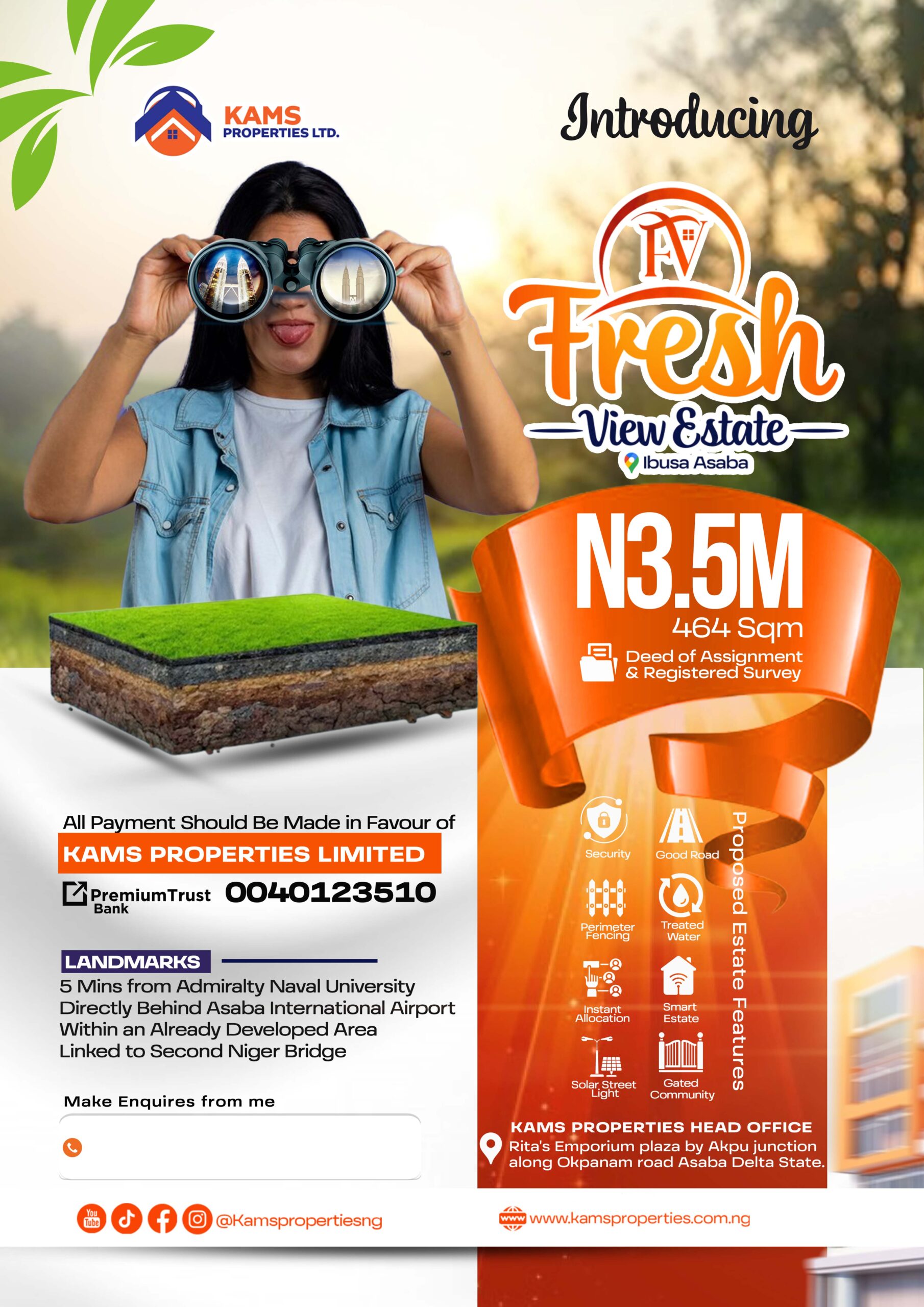 Fresh View estate Flier